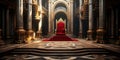 Regal Procession Red Passage to the Throne Room in Castles Core