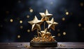 Three Stars One Champion Golden Award of Mastery