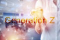 Generation Z business concept