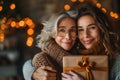 Generational Love Expressed As Daughter Gifts Heartfelt Present To Her Mother