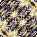 Generative abstract colorful fractal artwork