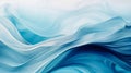 Abstract Aquatic Dance: Deep Blue and Crisp White Strokes Mimicking Ocean Waves, Perfect for Background with Ample Copy Space for