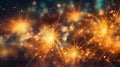 Generative AI, an abstract background image using a sparkler effect Royalty Free Stock Photo