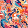 Generative AI Abstract Hand Drawing Psychedelic- Royalty Free Stock Photo