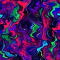 Generative AI Abstract Hand Drawing Psychedelic- Royalty Free Stock Photo