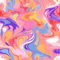 Generative AI Abstract Hand Drawing Psychedelic- Royalty Free Stock Photo