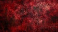 Generative AI Abstract red grunge background Dark red old rough cracked asphalt texture Valentine anniversary even Royalty Free Stock Photo