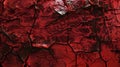 Generative AI Abstract red grunge background Dark red old rough cracked asphalt texture Valentine anniversary even Royalty Free Stock Photo