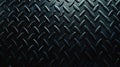 Generative AI Abstract texture with rhombic pattern. Dark metal background. business concept.