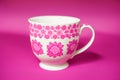 A pink mug. The Pink Serenity Mug. Generative AI