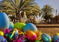 Easter Holiday Scene in Rishon LeZiyyon,Central,Israel.