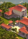 Fictional Mansion in Arapiraca, Alagoas, Brazil.
