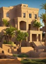 Fictional Mansion in Aswan, Asw?n, Egypt.