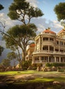 Fictional Mansion in Bulawayo, Bulawayo, Zimbabwe.