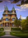 Fictional Mansion in Gatineau, Quebec, Canada.