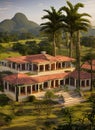 Fictional Mansion in Ipatinga, Minas Gerais, Brazil.