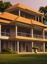 Fictional Mansion in Kisangani, Tshopo, Congo (Kinshasa).