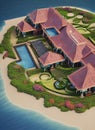 Fictional Mansion in Lome, Maritime, Togo.