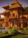 Fictional Mansion in Malang, Jawa Timur, Indonesia.