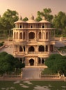 Fictional Mansion in Nawabshah, Sindh, Pakistan.