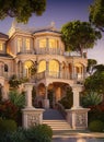 Fictional Mansion in Perth, Western Australia, Australia.