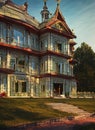 Fictional Mansion in Saratov, Saratovskaya Oblastâ, Russia.