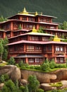 Fictional Mansion in Thimphu, Thimphu, Bhutan.