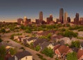 Fulton neighborhood in Minneapolis, Minnesota USA. Royalty Free Stock Photo