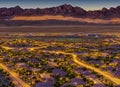 Iron Mountain Estates neighborhood in Las Vegas, Nevada USA.