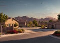 Iron Mountain Ranch neighborhood in Las Vegas, Nevada USA.