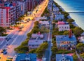 Manhattan Beach neighborhood in New York, New York USA.