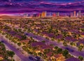 Marquesa neighborhood in Las Vegas, Nevada USA.