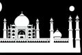 Rohtak, Hary?na, India. Black & White City Logo. Generative AI. Royalty Free Stock Photo