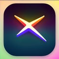Beat âEm Up Software App Style Icon. Generative AI. Royalty Free Stock Photo