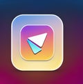Design Software App Style Icon. Generative AI. Royalty Free Stock Photo