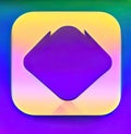 Dieting Software App Style Icon. Generative AI. Royalty Free Stock Photo