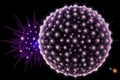 A virus. COVID-19. Viral Intrusion. Unveiling the Complex World of Pathogens. Generative AI