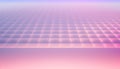 Generative AI, Beautiful gradient scene landscape with light pink color, horizontal wallpaper.