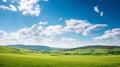 Beautiful_summer_rural_natural_landscape_with_ripe_wheat_1690446482279_8 Royalty Free Stock Photo