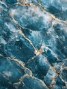 Generative AI Blue and Gold Natural Stone Texture with Elegant Marble Pattern for Background or Decor business con Royalty Free Stock Photo
