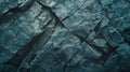 Generative AI Blue gray abstract background Stone background Toned rock texture Marble effect Panorama Wide banner Royalty Free Stock Photo