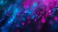 Generative AI Blur color flare Neon glow background Bokeh radiance reflection Defocused fluorescent blue pink ligh Royalty Free Stock Photo