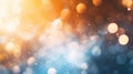 Generative AI Blur glow overlay Lens flare filter Bokeh sunlight glare leak Retro illumination effect Defocused or Royalty Free Stock Photo