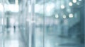 Generative AI Blurred abstract  grey glass wall from building background business concept. Royalty Free Stock Photo