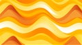 Generative AI, Bold and Creative: Abstract Pattern with Yellow and Orange Lines