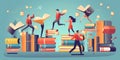 Generative AI Books Digitization Concept-