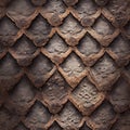 Generative AI: brick old slyle wall background or texture