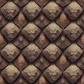 Generative AI: brick old slyle wall background or texture