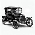 Generative AI brings a Classic Ford Model T to Life in Ink: Perfect for Automotive and Nostalgia-themed Projects