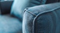 Generative AI close up view of pillow triming detail of armchair cushion support of armchair designhome interior d Royalty Free Stock Photo